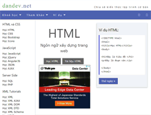Tablet Screenshot of dandev.net